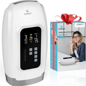 Cupilo Portable Compression Hand Massager with Heat